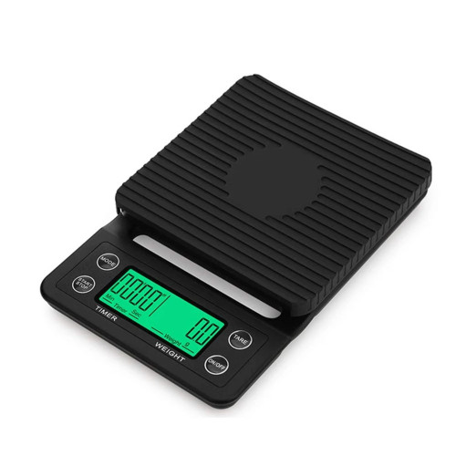 اسکیل دیجیتال تایمر دار قهوه شارژی